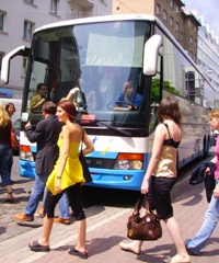 charter bus rental in Vienna for transfers, sightseeing tours and excursions